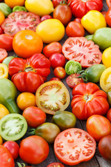 colorful tomatoes
