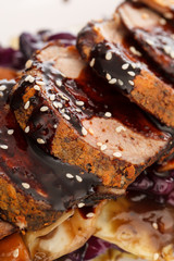 meat with sauce