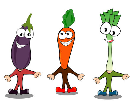 L&eacute;gumes rigolos