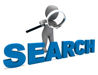 Search Character Shows Internet Find And Online Research