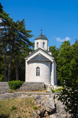 Fototapeta na wymiar Church in Cetinje, Montenegro.