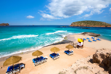 Ibiza Cala Conta Comte beach in Sant Josep © lunamarina