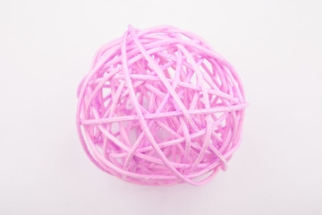 Pink decoration ball