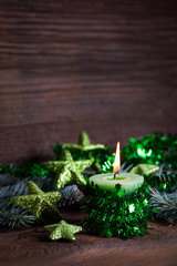 Weihnachtskarte mit Textfreiraum