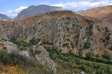 Foto op Canvas Scenery of mountains on Crete island (Greek) © bescec