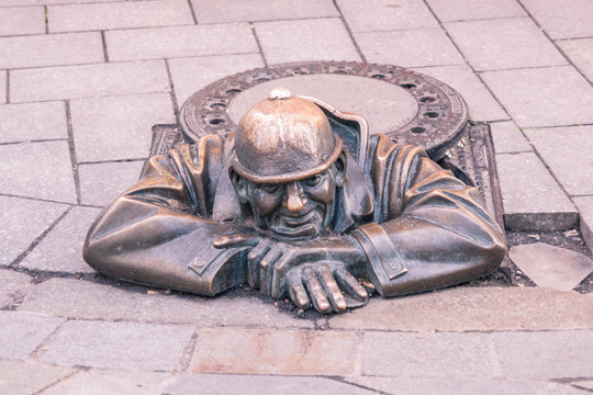 Statue in Bratislava
