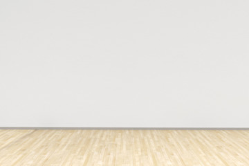 White room with hardwood floor