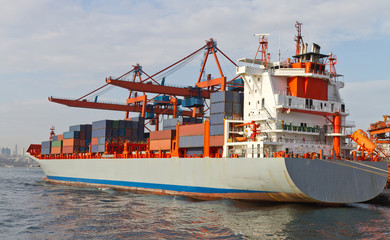 Fototapeta premium Container Ship