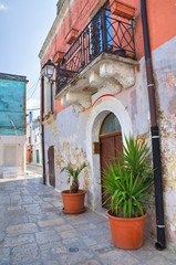 Alleyway. Mesagne. Puglia. Italy.