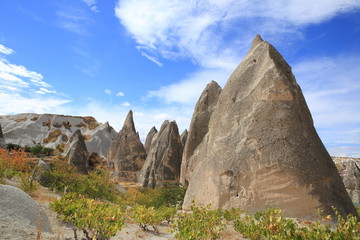 カッパドキア　ギョレメ　奇岩