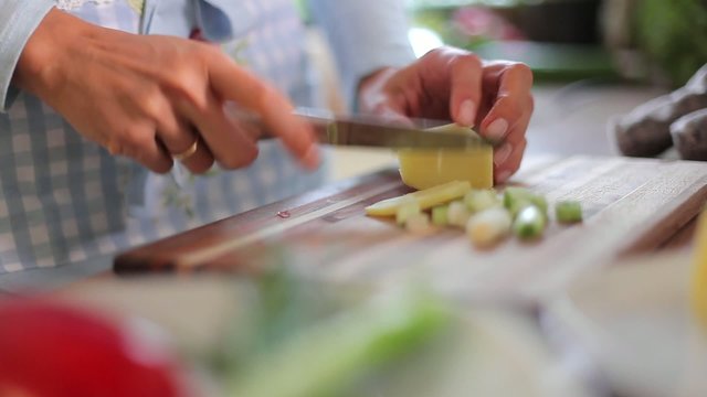 Preparing healthy food