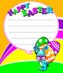 Happy Easter Little Rabbit