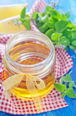 honey, mint and lemon