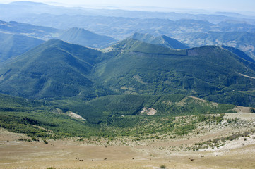 Chain of mountains