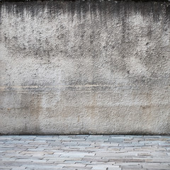 Fototapeta premium Industrial street interior