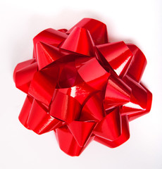 Gift red bow