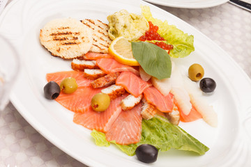 fish appetizer