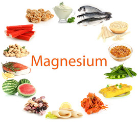 Products containing magnesium © Africa Studio