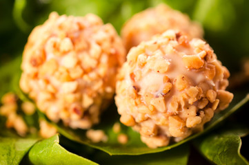 Nuts and cream balls