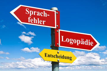 Sprachfehler / Logopädie