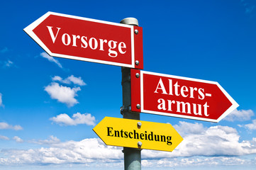 Vorsorge oder Altersarmut?