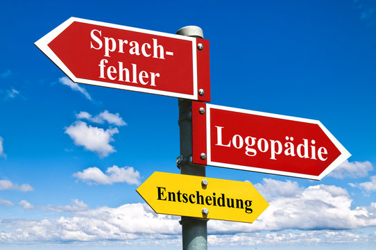 Sprachfehler / Logop&auml;die
