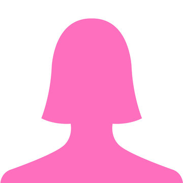 Pink female profile picture