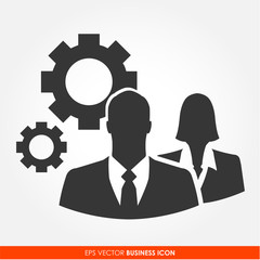 Business people icon 