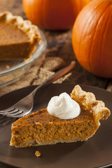 Homemade Delicious Pumpkin Pie