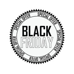 Black Friday Label