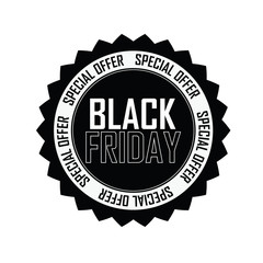 Black Friday Label