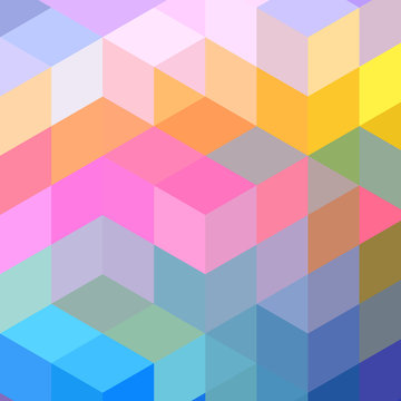 abstract bright background with rhombus