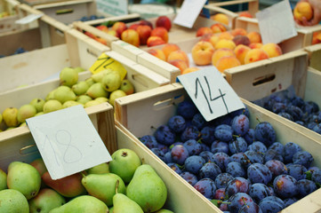 fruits at green market