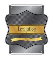 silver plate theme art frame