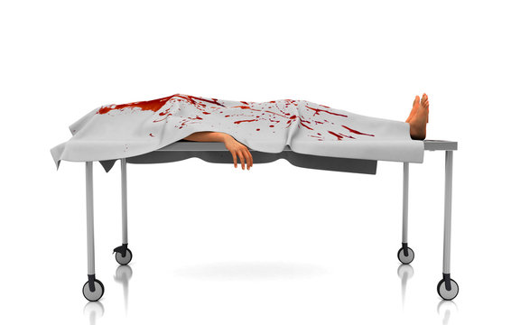 Cadavere salma obitorio, morto, omicidio, killer