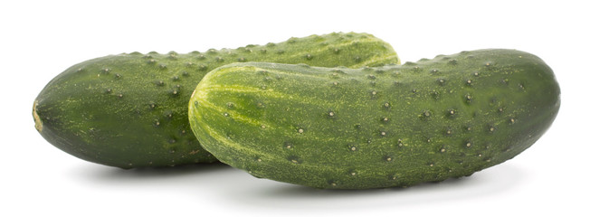 cucumber isolated on white background