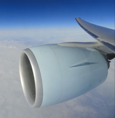engine of plane