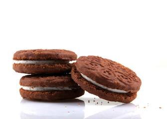 Fototapeta premium Chocolate Biscuits