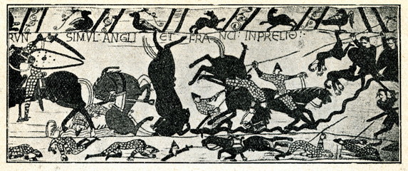 Bayeux Tapestry. Scene 53