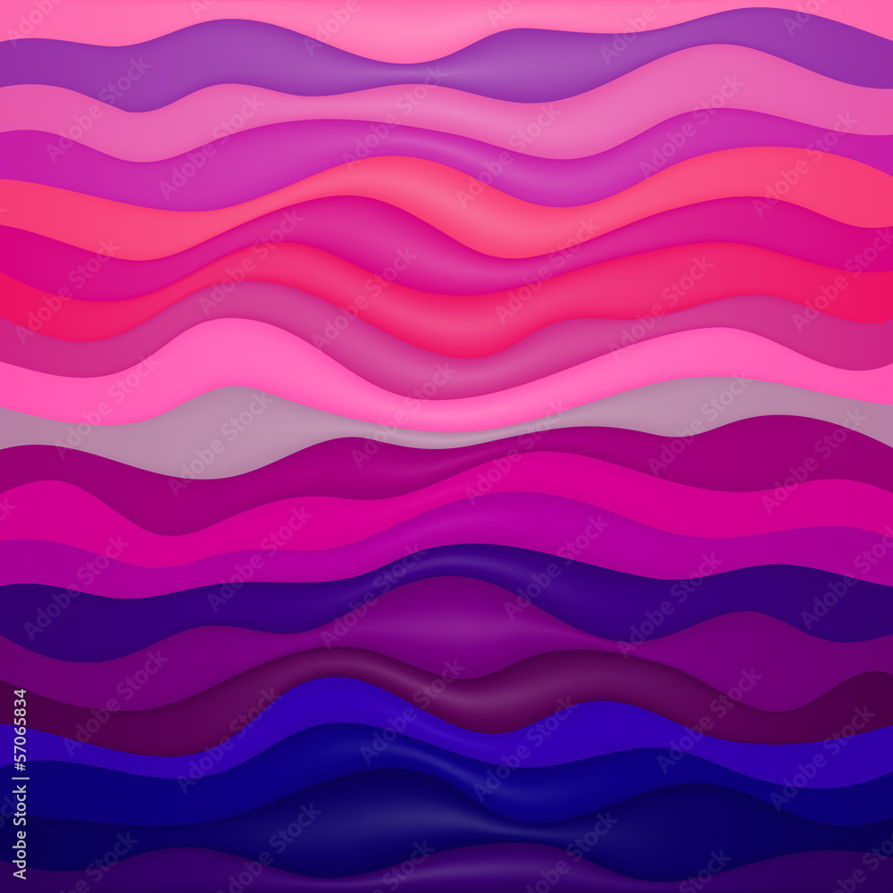 Aufkleber abstract wavy background
