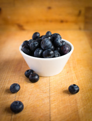 fresh blueberries