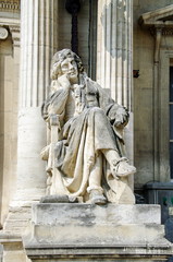 Fototapeta na wymiar Statua Moliera-Avignon