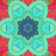 Colorful seamless stripes background, rainbow