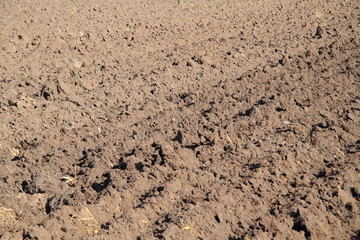 gepflügte Ackerläche