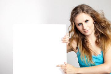 Fototapeta premium werbeplatte