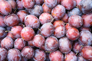 Ripe plums