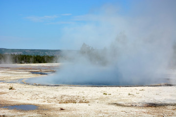 Yellowstone- geyser land