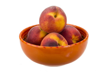 Bright ripe peaches