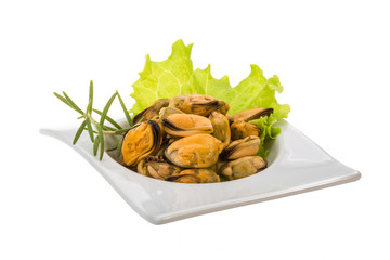 Marinated mussels