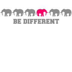 Elephants Be Different